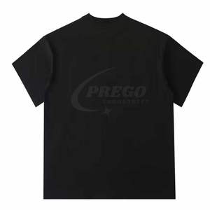 Camiseta de Manga Corta con Estampado Puff, Ajustada, de Buena Calidad, al por Mayor, Última Llegada, Camiseta Personalizada con Estampado Puff para Hombre - Product Image 5