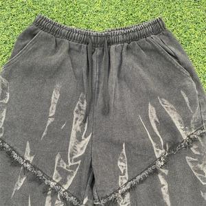 Shorts en jean amples et décontractés pour hommes, style charpentier, tendance, vente en gros, collection 2026 - Product Image 3