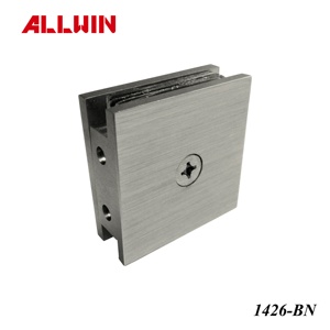 Abrazadera de latón segura para puerta de ducha de pared con forma de D, disponible en sistemas de medición en pulgadas y métricos - Product Image 5