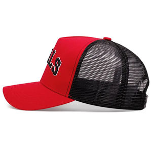Gorra de Béisbol Trucker Ajustable de Lona Vaquera con Logotipo Bordado de 5 Paneles, Personalizada de Fábrica, de Alta Calidad, Estilo Deportivo y a la Moda - Product Image 3