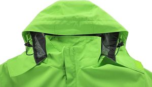 Blouson d'hiver long pour homme, coupe-vent, à capuche, col montant, vintage, écologique, imperméable, vente en gros - Product Image 5
