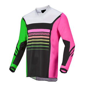 Combinaison de motocross personnalisée avec logo, légère, respirante, pour homme, vêtements de course tout-terrain MX, maillot de course - Product Image 3