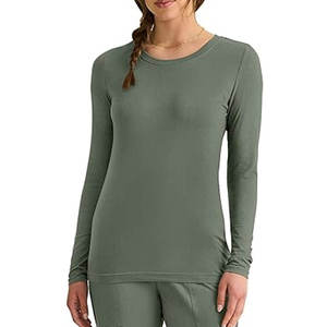 Healthcare <b>Scrub</b> Undershirts Soft Cotton Shirts for Medical Staff Work Uniform and Daily Use - Product Image 1