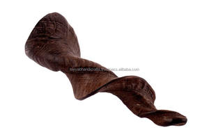 Shofar Pulido de Cuerno de Oveja y Cabra Natural - Decoración Náutica Ecológica de Estilo Animal para el Hogar - Product Image 6