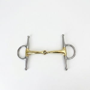 Riaz Jamal Nuevo Bocado Integral de Acero Inoxidable con Diseño de Cuadros Completos para Entrenamiento de Caballos Western/Equestrian, Plata Alemana - Product Image 3