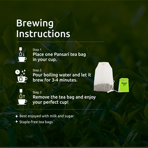 Kahwa Kashmirí, 100 Sobres (1.8g Cada Uno) Té Verde Tradicional con Azafrán y Especias - Product Image 4