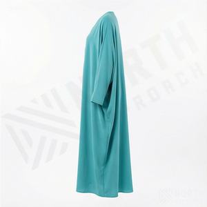 Nouvelle conception d'abaya pour femmes, vente en gros, haute qualité, luxe, ouverte avec broderie, vêtements islamiques, couleur personnalisée, robe modeste, nouveauté - Product Image 3