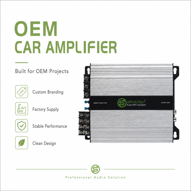 OEM Sennuopu Car Sound Processor Full Range Car Amplifier Dsp Audio Processor