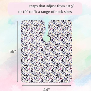 ผ้าคลุมสำหรับแต่งผมคุณภาพสูงวัสดุทำจากโพลีเอสเตอร์เนื้อนุ่มทนทานมาตรฐานส่งออก - Product Image 4