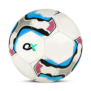 Ballon de football de taille officielle 5 de haute qualité Oxva Industries, nouveau design, entraînement sportif, en caoutchouc, cuir, PVC, logo personnalisé - Product Image 3