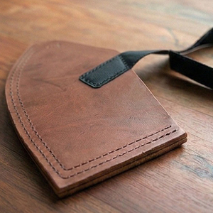 Custom Logo High Quality Axe Leather Sheath Wholesale Manufacturers Custom Made High Quality Pure Cowhide Handmade Sheath - Product Image 6