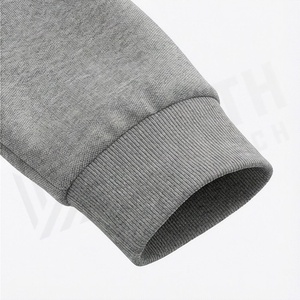 Veste de survêtement grise pour homme avec fermeture éclair intégrale, imprimé géométrique, poches latérales, vêtements de sport décontractés, tenue d'automne - Product Image 6