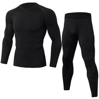 Ensemble de compression respirant pour homme, gaine amincissante ventre plat, manches courtes, soutien dorsal, correcteur de posture, sous-vêtement de fitness