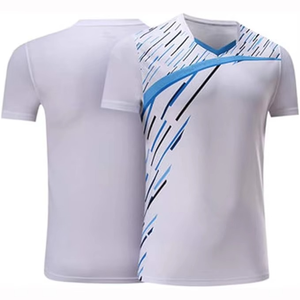 Camiseta de Voleibol Unisex de Punto Sólido, Alta Calidad, Transpirable, de Secado Rápido, 100% Poliéster, Protección UV - Product Image 5