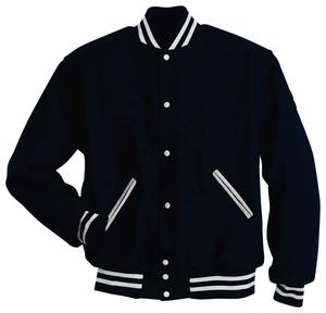 Chaqueta de Béisbol de Invierno para Hombre, Chaqueta Varsity de Algodón y Poliéster, Chaqueta Varsity con Logotipo Personalizado - Product Image 3