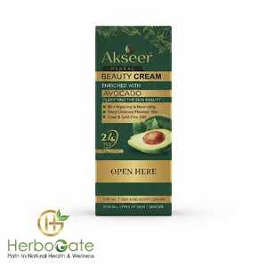 Crema de Belleza Herbal Akseer, Crema Facial Botánica Premium, Humectante Herbal para la Piel, Fórmula Hidratante y Nutritiva, Textura Sedosa - Product Image 2