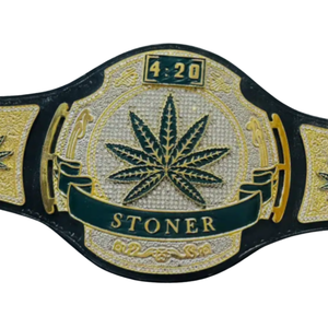 Ceinture de champion 420 Stoner personnalisable pour la culture et les passionnés de cannabis - Product Image 5