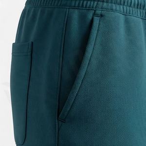 Pantalones Cortos Deportivos de Algodón de Color Personalizado de Alta Calidad para Hombre, Casuales, Largos, con Cordón, Cintura Elástica, Estilo Urbano, Patchwork - Product Image 5