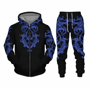 Conjunto Deportivo Informal para Hombre al por Mayor, Conjunto de Dos Piezas con Logotipo Personalizado, Sudadera con Capucha y Pantalones Deportivos - Product Image 1