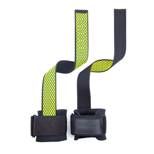 Correas de Fuerza de Neopreno Ajustables, Transpirables, Impermeables y Antideslizantes para Entrenamiento de Gimnasio y Levantamiento de Pesas, Venta al Por Mayor - Product Image 1