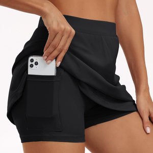 Customizable Women's Tennis <b>Skirt</b> Durable and Breathable Active Wear with Custom Logo Fashionable for Custom Team Name - Product Image 2