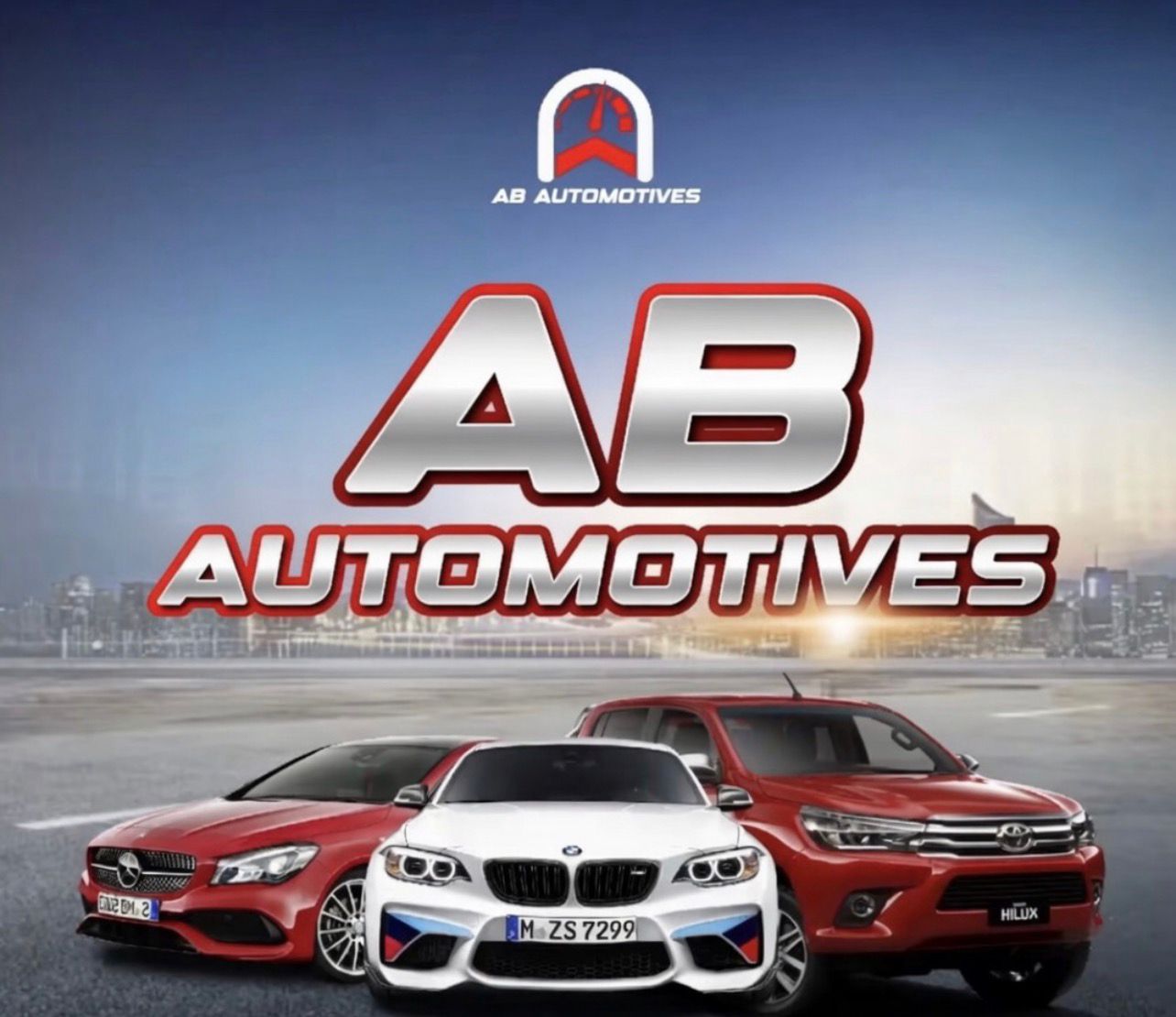 AB Automotives logo