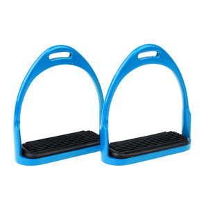 Estribos de Plástico Morado con Almohadilla de Goma Negra para Montar a Caballo, Uso Ecuestre, Material PP Resistente - Product Image 5