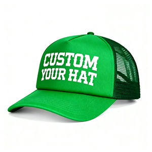Custom <b>Blank</b> Trucker Hats Wholesale Mesh Snapback <b>Caps</b> With Custom Logo Embroidery 5 Panel Adjustable <b>Cap</b> For Men Apparel Brands - Product Image 3