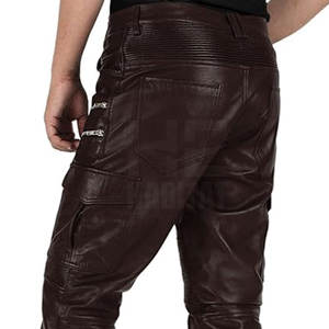 กางเกงหนังผู้ชายขายดี ผลิตจากโรงงาน ขายส่ง คุณภาพดีที่สุด - Product Image 3