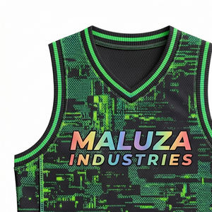 Uniforme de baloncesto personalizado por sublimación para hombre, conjunto de camiseta y pantalones cortos de tela de malla transpirable, equipo deportivo al por mayor - Product Image 2