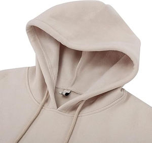 Sudadera Corta con Capucha 2026, Informal, de Manga Larga, Mezcla de Algodón Suave, Transpirable y Cómoda - Product Image 3