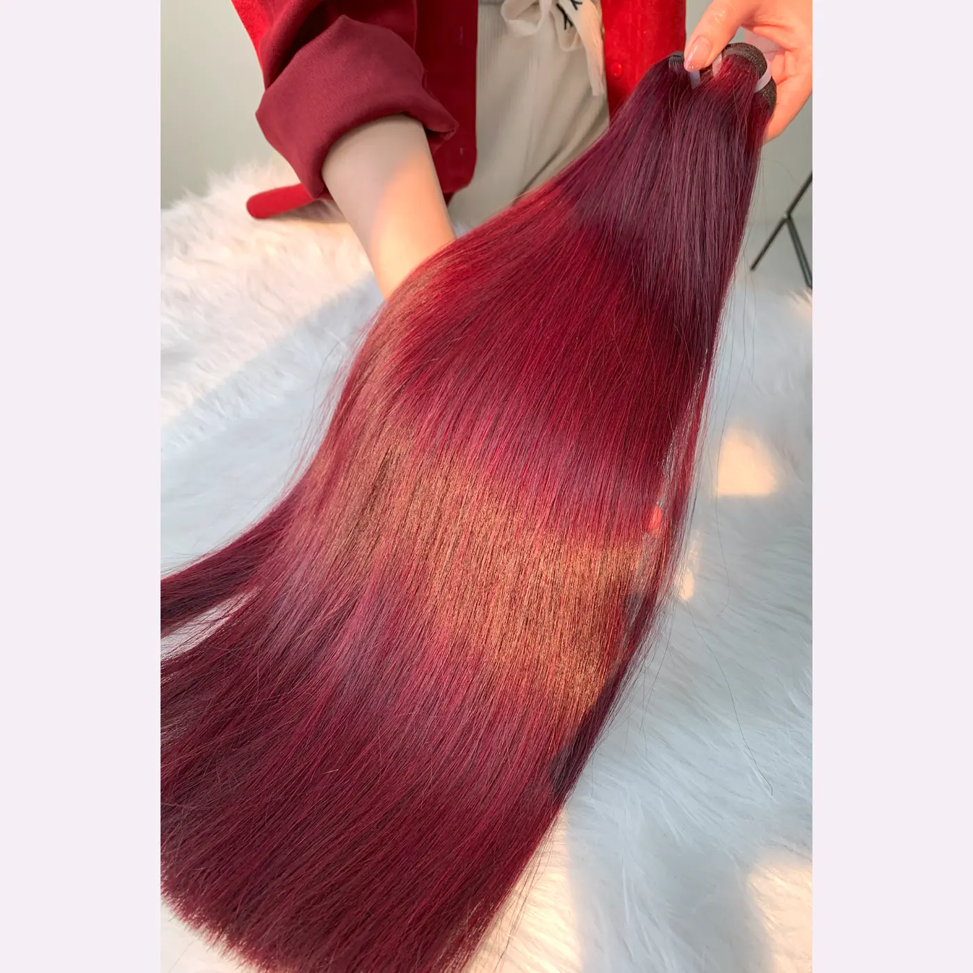 Top Selling Weft Hair Extensions Straight 100% Remy Human Hair Extensions High Quality With Wholesale Price For Black Women