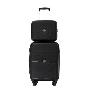 B2B Luggage Supplier PP Hard <b>Suitcase</b> 360 Wheels Trolley Bag Luggage Sets For Resale Custom Logo Hung Phat Vietnam Manufacturer - Product Image 1