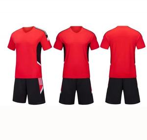 Nouvel ensemble de maillots de football à séchage rapide, respirant, anti-humidité, imprimé, pour l'entraînement et les matchs, uniformes sportifs d'équipe, achat groupé, vêtements de sport - Product Image 6