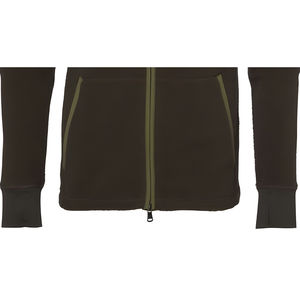 Chaqueta Casual de Forro Polar con Cuello Mandarín para Hombre, con Cremallera Completa, 100% Algodón, Diseño Sólido, Servicio OEM, Ropa de Invierno - Product Image 5