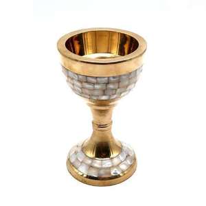 Quemador de Incienso Moderno de Metal Personalizado con Textura Escalada, Soporte de Latón para Incienso, Mabkhara de Oriente Medio, Decoración Árabe para el Hogar - Product Image 2