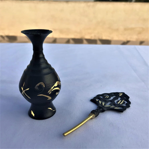 Porta Surma de Latón Hecho a Mano – Contenedor Tradicional de Latón para Kohl, para el Hogar, Cuidado Personal y Uso Decorativo - Product Image 6