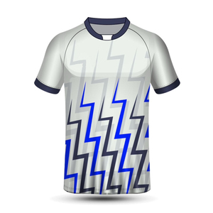 Camiseta Deportiva para Hombre, Jersey de Rugby, Secado Rápido, Transpirable, Ropa de Entrenamiento en Equipo, Proveedor Mayorista OEM - Product Image 3
