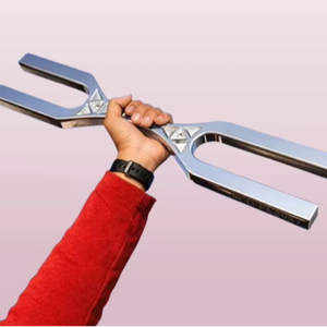 ส้อมเสียงจูนขนาดใหญ่ DNA Key – ความถี่สองด้าน D 528Hz และ A 432Hz (ขนาดใหญ่) - Product Image 1