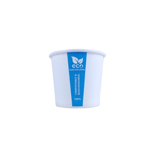 Vasos de Papel Biodegradables de Doble Pared para Llevar - Product Image 5