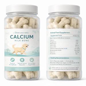 Friandises pour chiens en gros : Os à mâcher biologiques au calcium pour chiots et chiens adultes, à action prolongée, marque privée OEM - Product Image 2