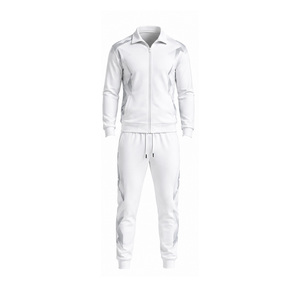Mens Sports Tracksuit Wholesale Custom Athletic Gym Training Running Set Zip Jacket Jogger <b>Pants</b> OEM ODM Supplier Factory Custom - Product Image 1