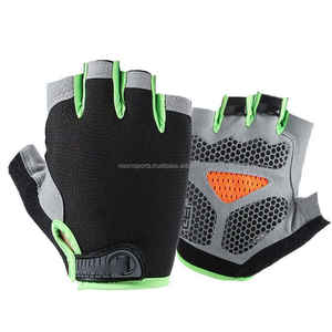 Gant de vélo de route demi-doigt antichoc respirant pour hommes et femmes équipement de vélo gants de cyclisme pour hommes à vendre à bas prix - Product Image 3
