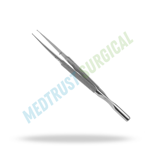 Stainless Steel Micro Ring Forcep Precision Surgical Grasping Instrument - Product Image 3