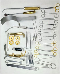 Juego de 40 piezas de instrumentos de cirugía plástica para aumento de senos, herramientas de alta calidad aprobadas por ISO/CE. - Product Image 4