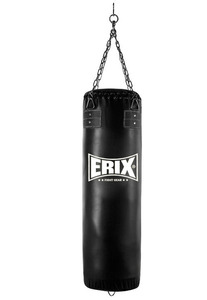 Sac de frappe lourd pour l'entraînement de boxe et de MMA, sac de sable suspendu en cuir durable pour la salle de sport - Product Image 5