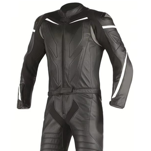 Combinaisons en cuir pour moto, imperméables et respirantes, manches longues, haute qualité, fabrication professionnelle au Pakistan, pour hommes, toutes saisons, nouvelle collection 2026 - Product Image 5