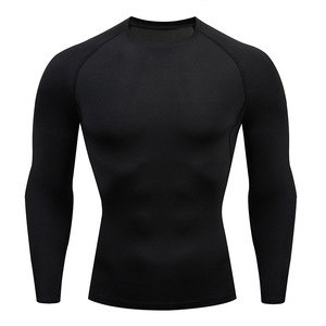 Camiseta de Compresión para Hombre, Camiseta Deportiva Ajustada de Manga Larga para Fitness, Entrenamiento, Running, Gimnasio - Product Image 6