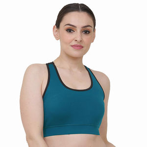 Soutien-gorge de sport personnalisé OEM pour femmes avec rembourrage, débardeur court de yoga, fitness, entraînement, course à pied - Product Image 5