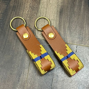 2026 Premium Genuine Leather Keychain Handmade Stylish Woven Design <b>Key</b> Holder Durable <b>Key</b> <b>Ring</b> Western Style Gift Accessory - Product Image 4